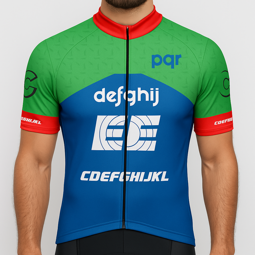 Cycling Jersey – Pro-Quality Sublimated Polyester – Road Cycling/Racing