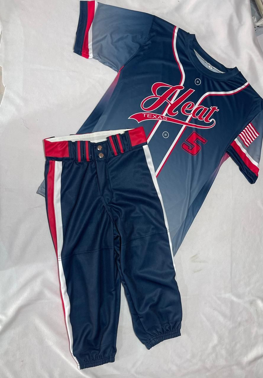 Baseball complete set uniform, dgital print, teamwear, sportswear, OEM,