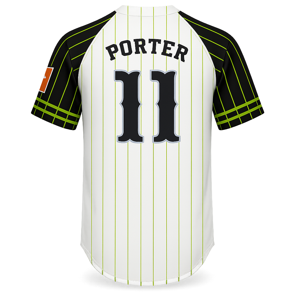 Baseball Jersey – High-Performance Sublimation – Button Down