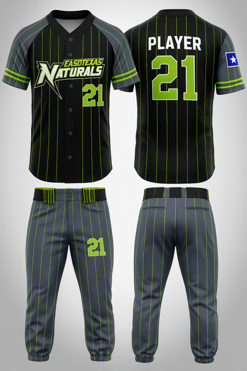 Baseball pants and full button, set uniform, full dye print, teamwear, sportswear, OEM,